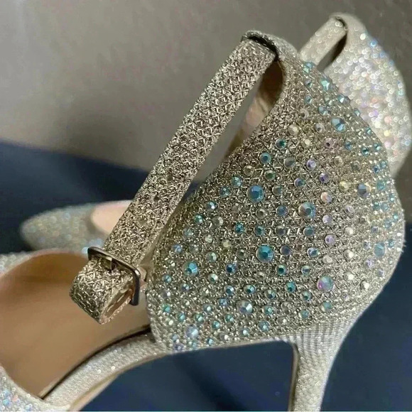 Top Moda Special Occasional Dress Heels Size 10 - Picture 6 of 9